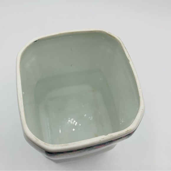 Vintage Victoria Czechoslovakia “Barley” Porcelain Canister (No Lid) - Picture 7 of 14